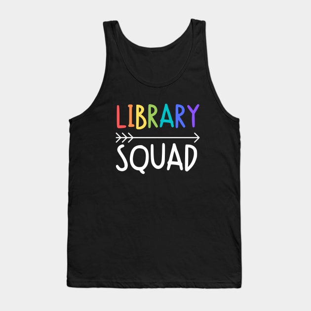 Library Squad Tank Top by FunnyStylesShop